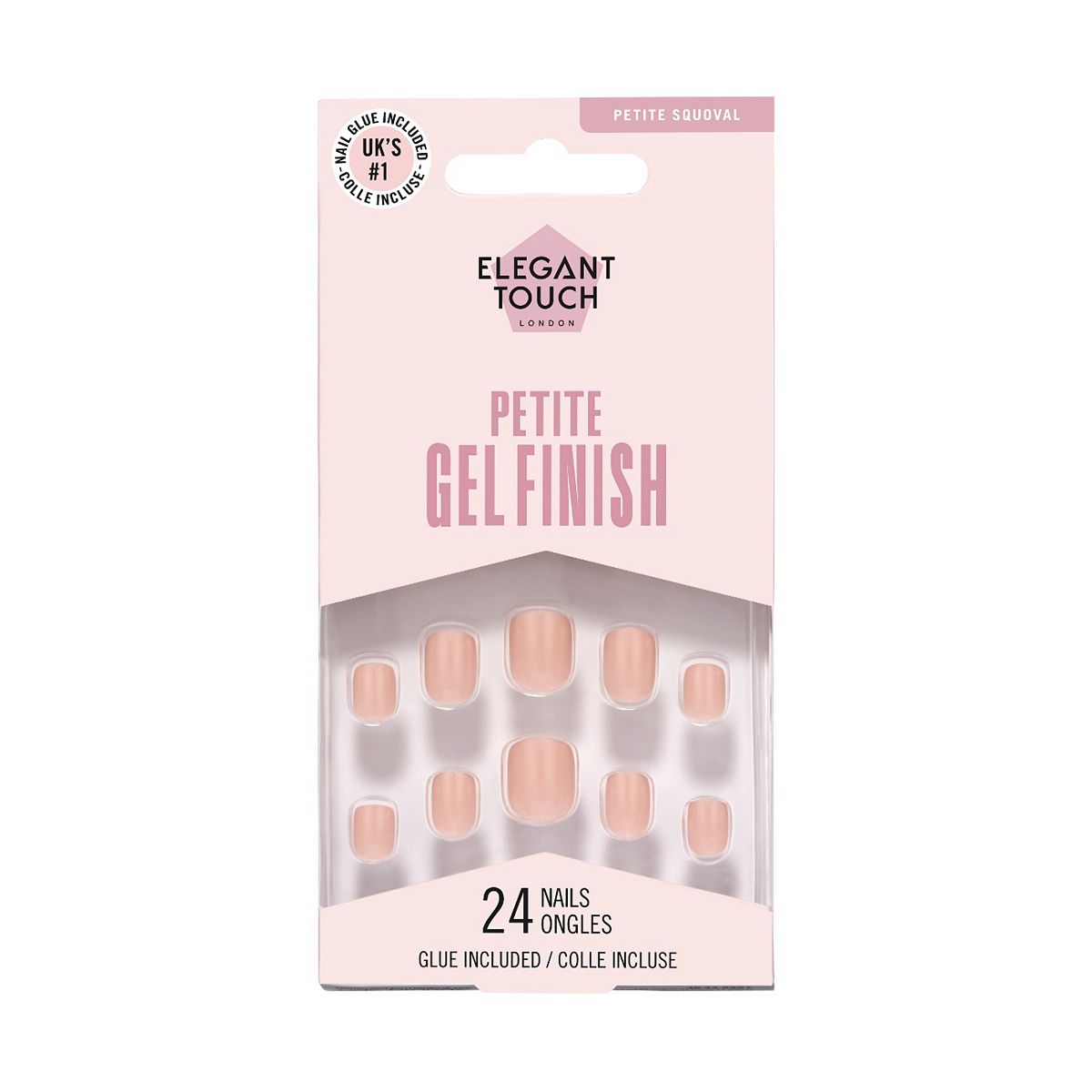 Elegant Touch Petite Nails Colour Peach Tea