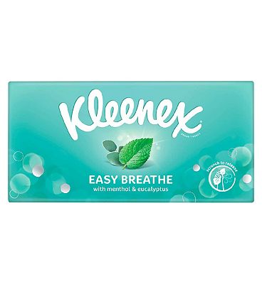 Kleenex Easy Breathe Single Box Tissues 56s