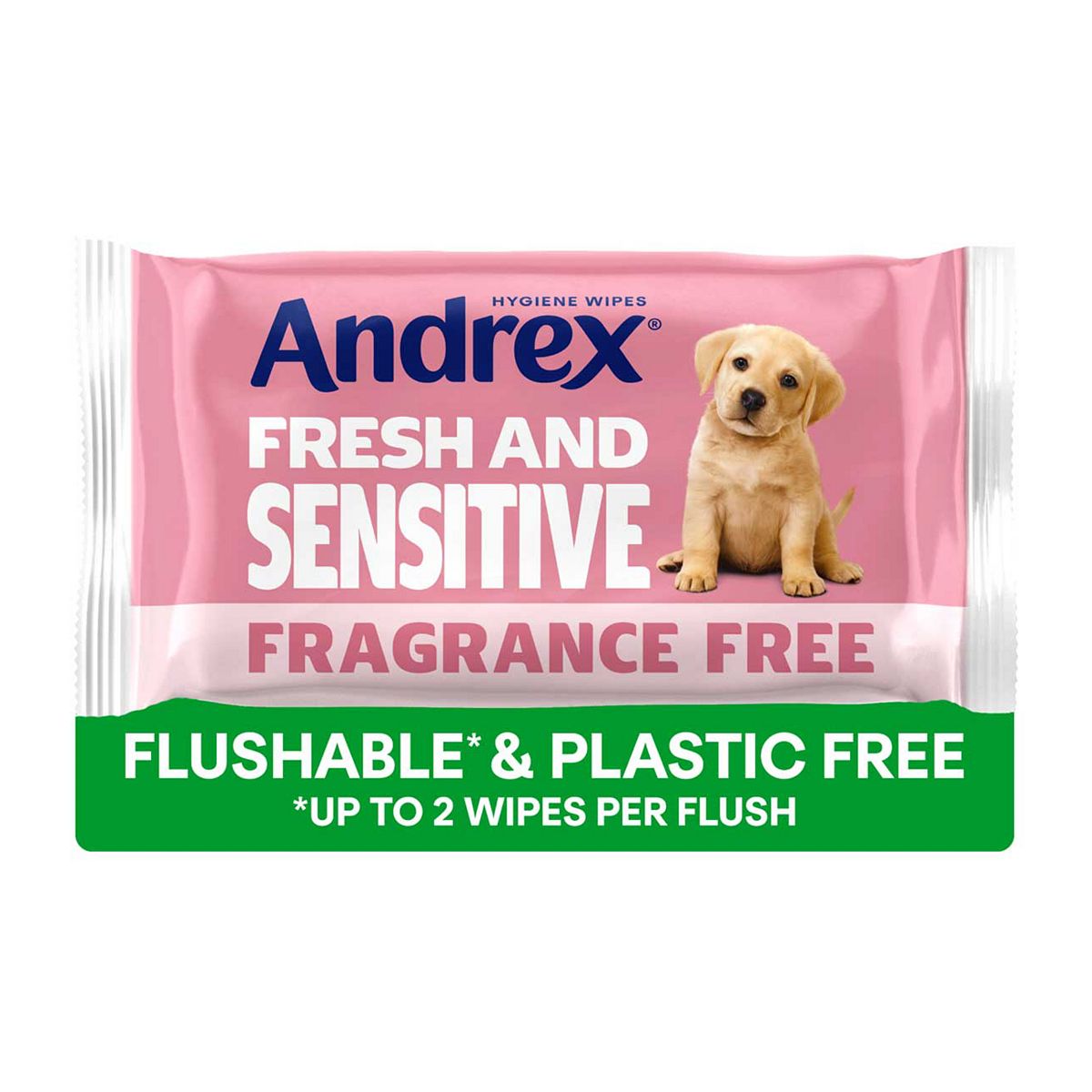Andrex Fresh And Sensitive Wipes Frag Free 30S