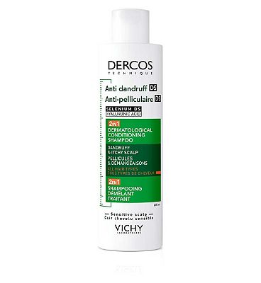 Vichy Dercos Anti-Dandruff 2in1 Dermatological Conditioning Shampoo 200ml