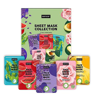 Sence Planet Love 5pcs Facial Sheet Mask Book