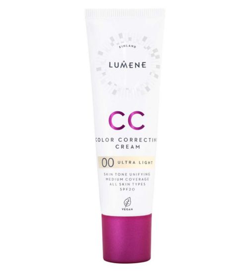 LUMENE CC Color Correcting Cream Ultra Light SPF20 30ml