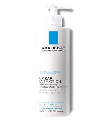 La Roche Posay La Roche-Posay Lipikar Lait Lipid-Replenishing Anti-Dryness Body Milk, 400ml