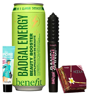 Benefit BADgal Energy Mascara, Pore Primer & Bronzer Trio