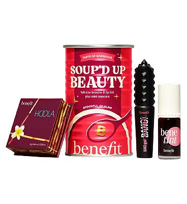 Benefit Soupd Up Beauty Bronzer, Lip & Cheek tint, & Mascara Trio