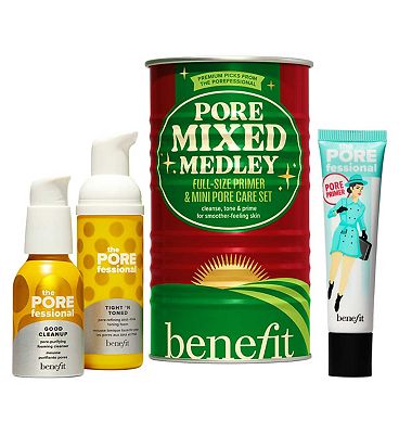 Benefit Pore Mixed Medley Full-Size Primer & Mini Pore Care Set