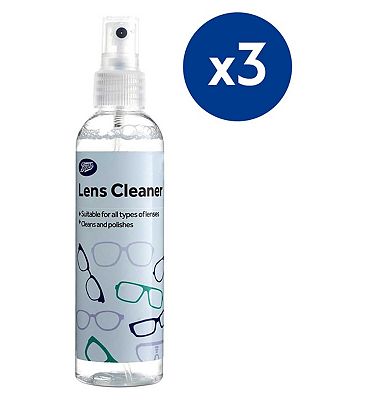 Boots Lens Cleaner Spray 120ml Bundle