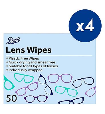 Boots Lens Wipes 50s Bundle