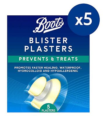 Boots Blister Plasters - 5 Pack Bundle