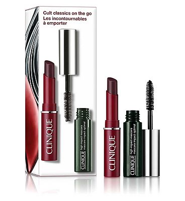 Clinique Cult Classics On-The-Go: Black Honey Makeup Gift Set (2)