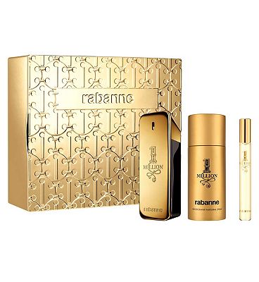 Rabanne 1 Million Eau de Toilette, Deodorant & Travel Spray Gift Set