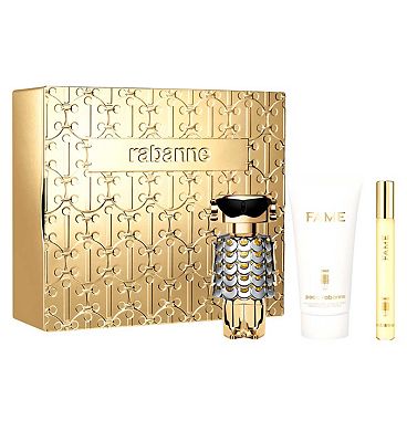 Rabanne Fame Eau de Parfum 50ml, Body Lotion 75ml & Travel Spray 10ml Gift Set