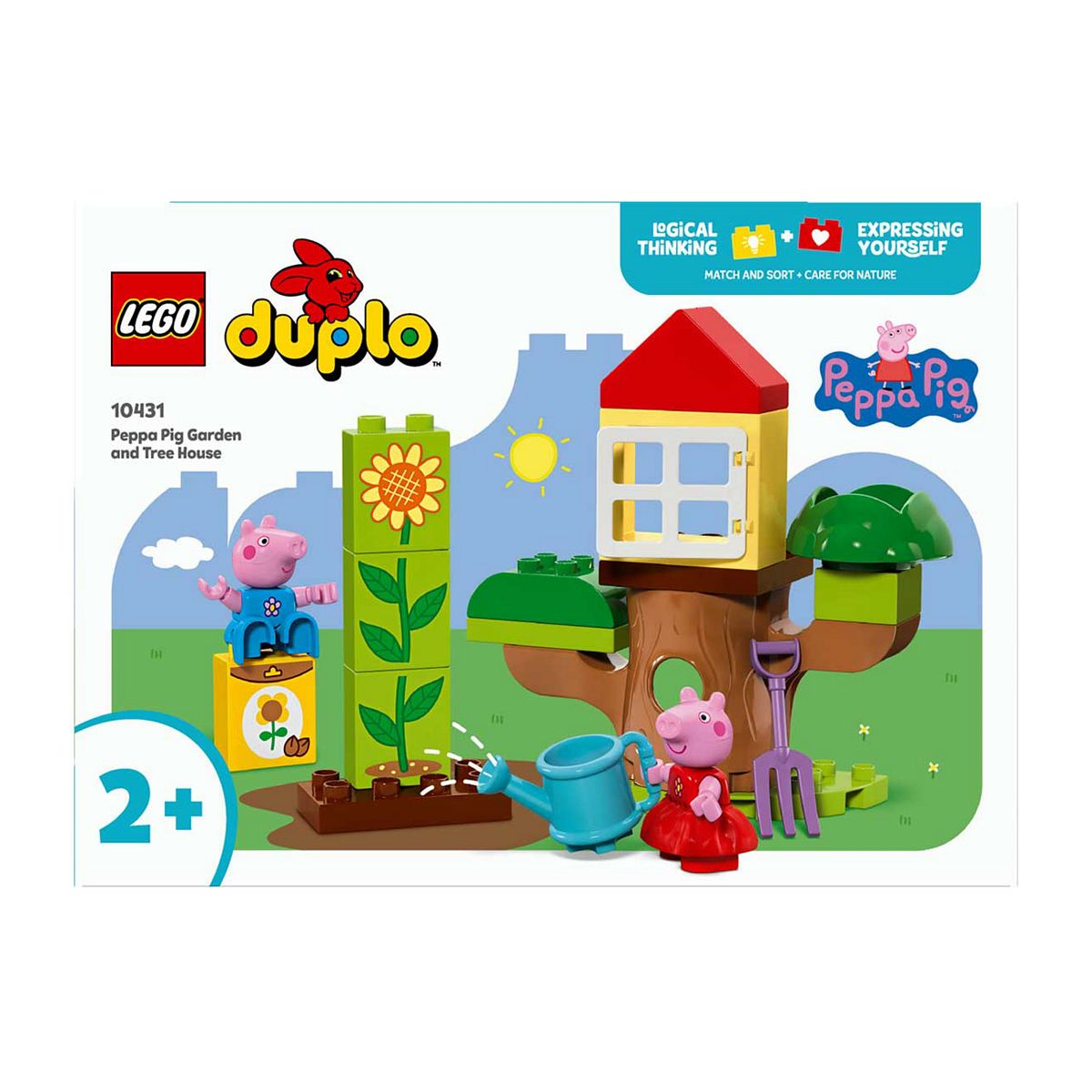 Lego Duplo Peppa Pig Garden And Tree House Toy