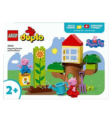 Lego Duplo Peppa Pig Garden And Tree House Toy