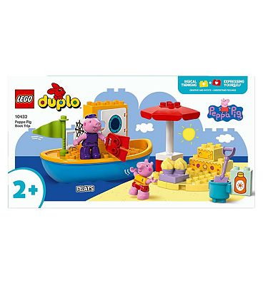 LEGO DUPLO Peppa Pig Boat Trip Toy Playset