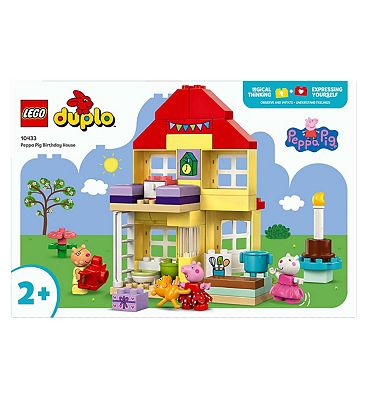 LEGO DUPLO Peppa Pig Birthday House Playset