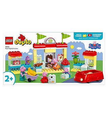 LEGO DUPLO Peppa Pig Supermarket with Car Toy