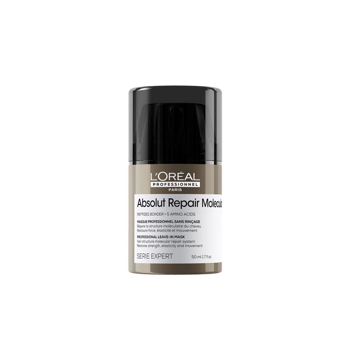 L'Oreal Professionnel Absolut Repair Molecular Leave-In Hair Treatment, For Damaged Hair, Bond Repair, 50ml