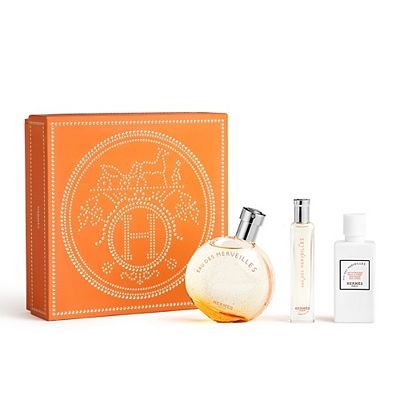 Herms Eau des Merveilles Gift Set Eau de Toilette