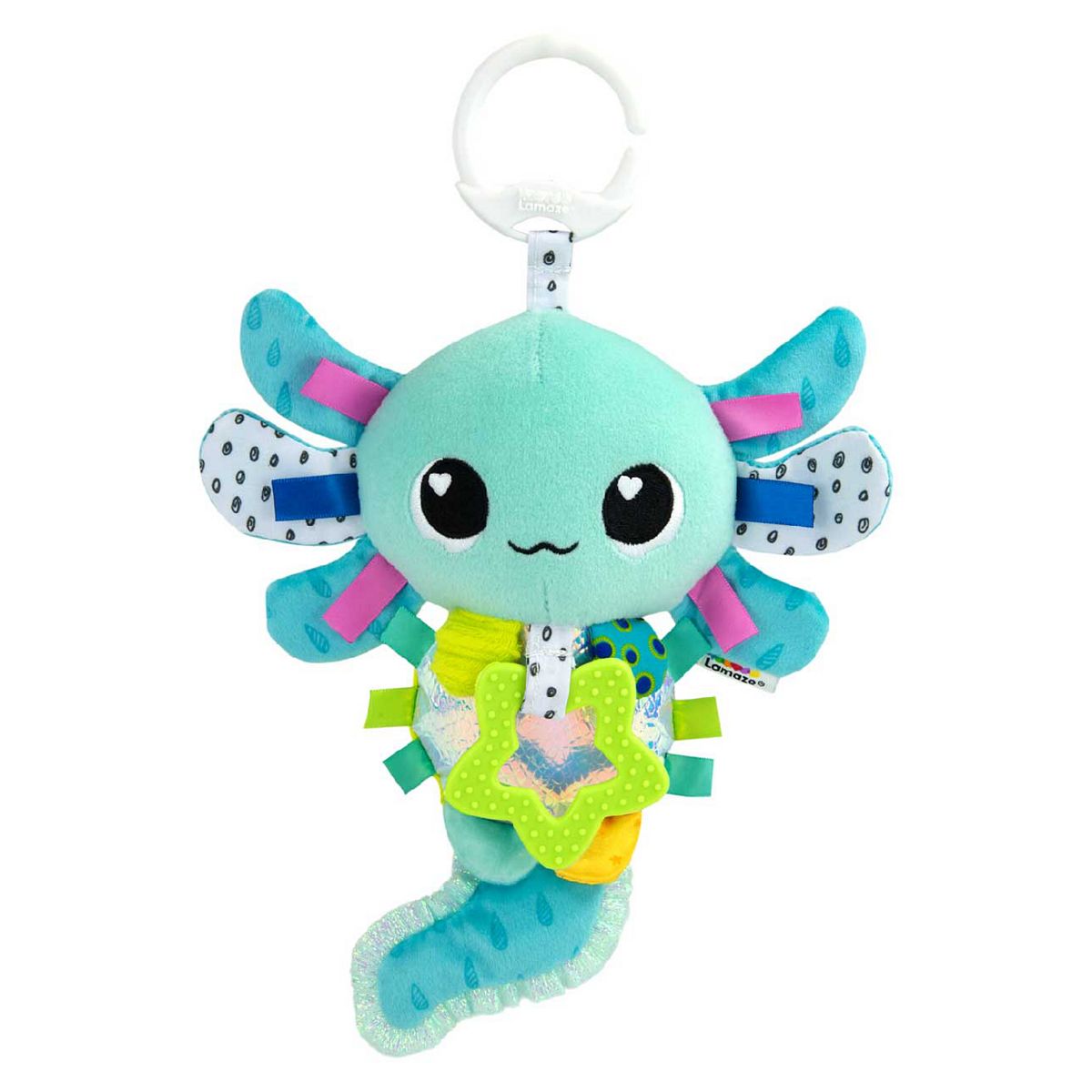 Lamaze Alise The Axolotl Clip & Go Toy
