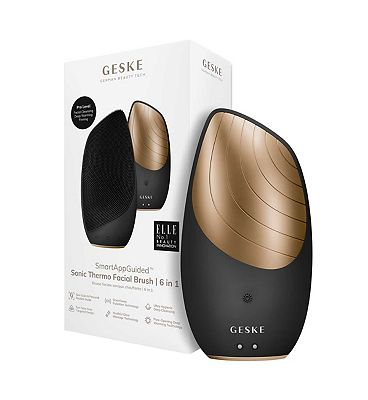 GESKE sonic thermo facial brush 6 in 1