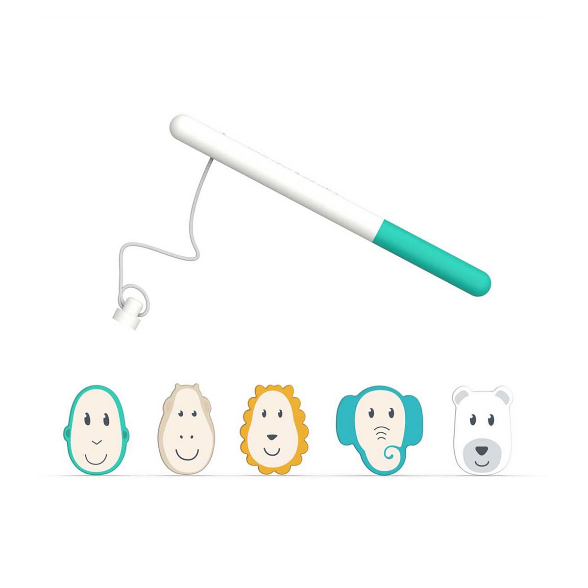 Matchstick Monkey Bathtime Fishing Game