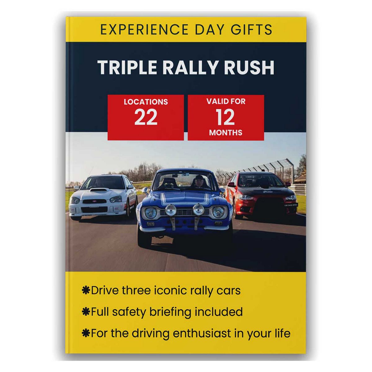 Activity Superstore Triple Rally Thrill Gift Experience