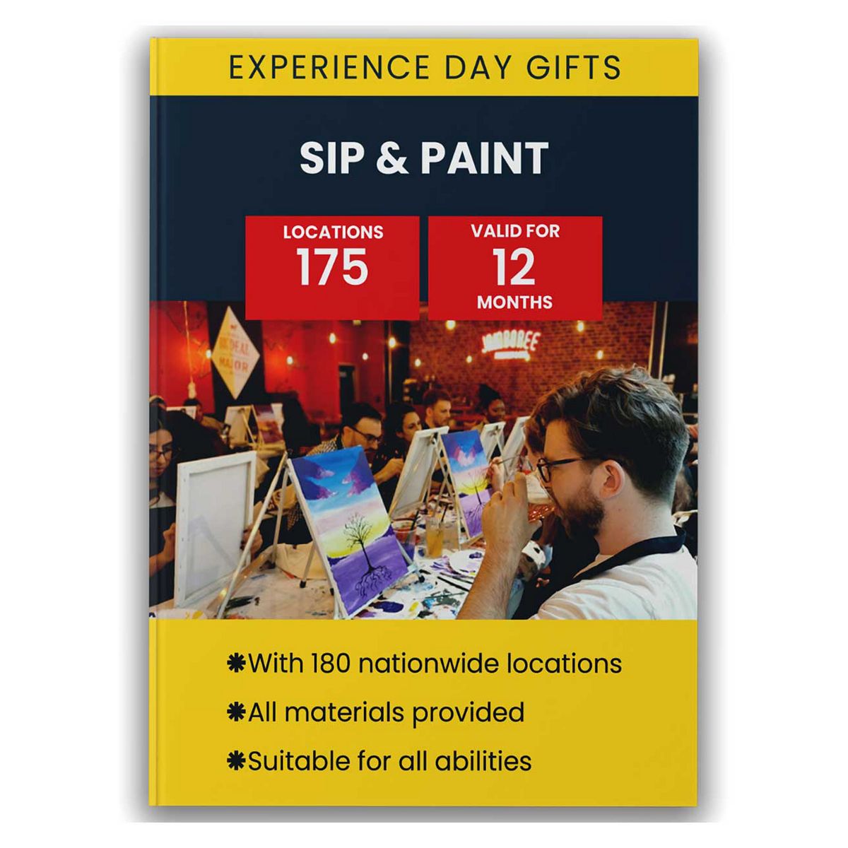 Activity Superstore Sip & Paint Gift Experience
