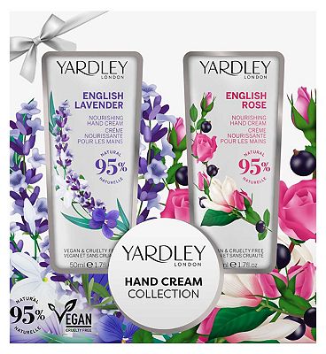 Yardley hand cream collection 2x50ml