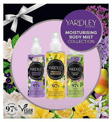 Yardley Contemporary Classic Florals Fragrance Mist Collection