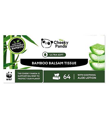 The Cheeky Panda Bamboo Balsam Tissues 64s