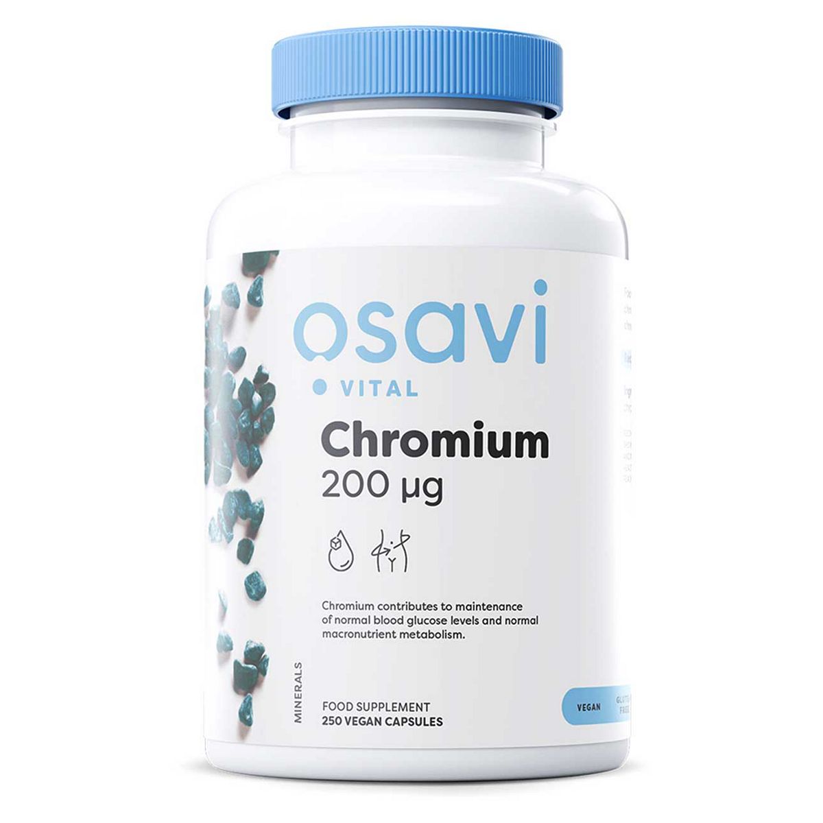 Osavi - Chromium, 200Mcg 250 Vegan Capsules