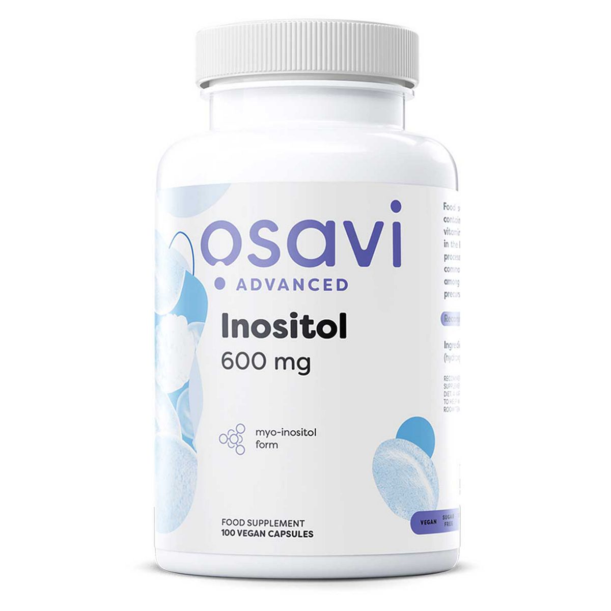 Osavi - Inositol, 600Mg 100 Vegan Capsules