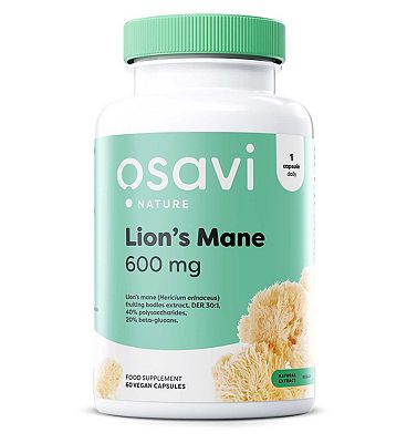 Osavi - Lion's Mane, 600mg - 60 Vegan Capsules