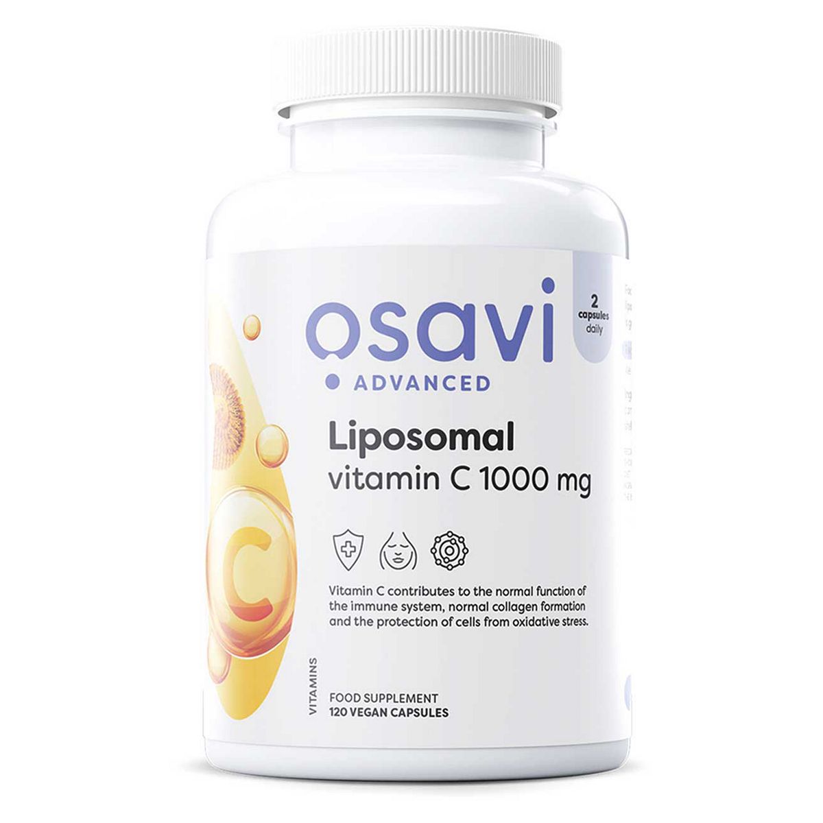 Osavi - Liposomal Vitamin C, 1000Mg 120 Vegan Capsules