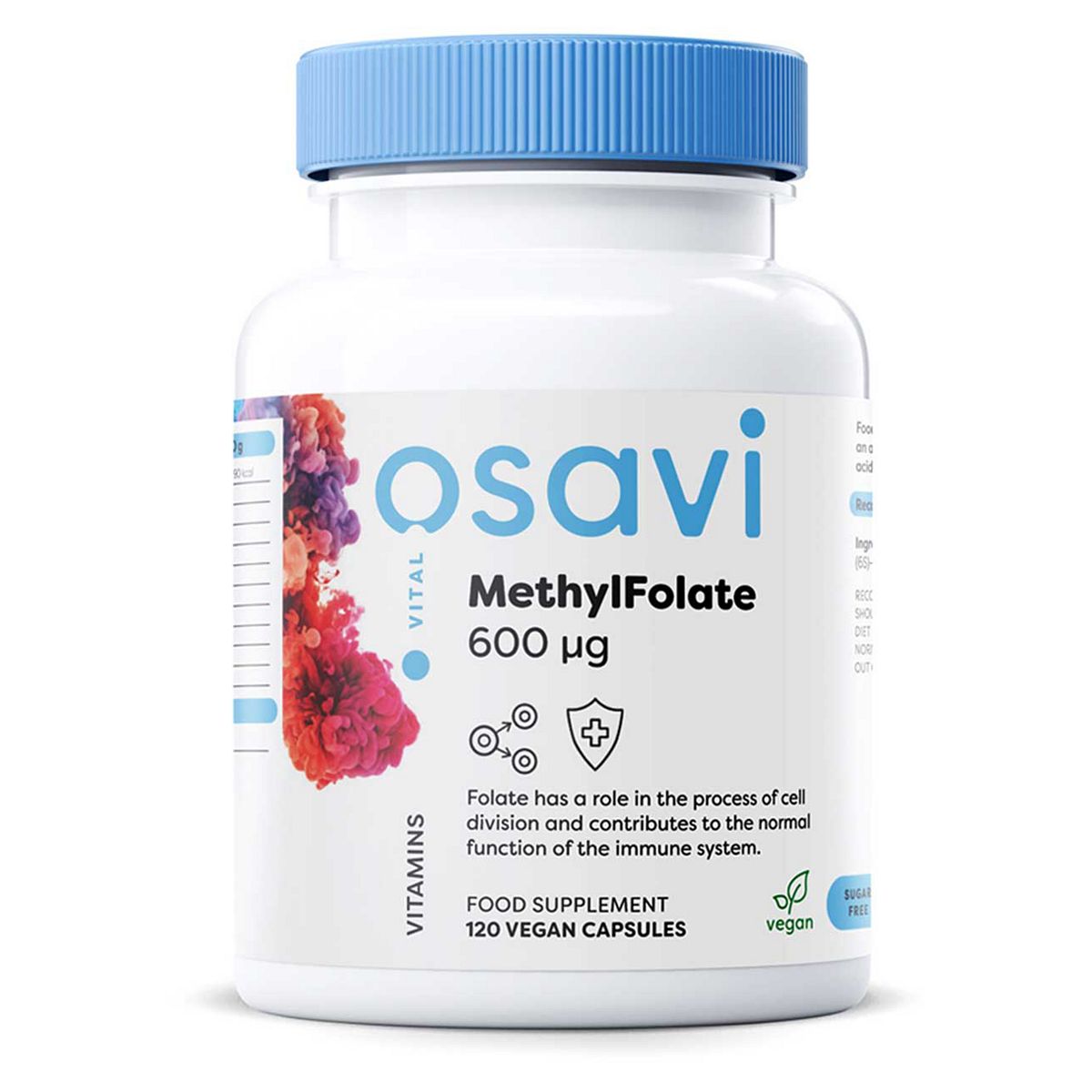 Osavi - Methylfolate, 600Mcg 120 Vegan Capsules