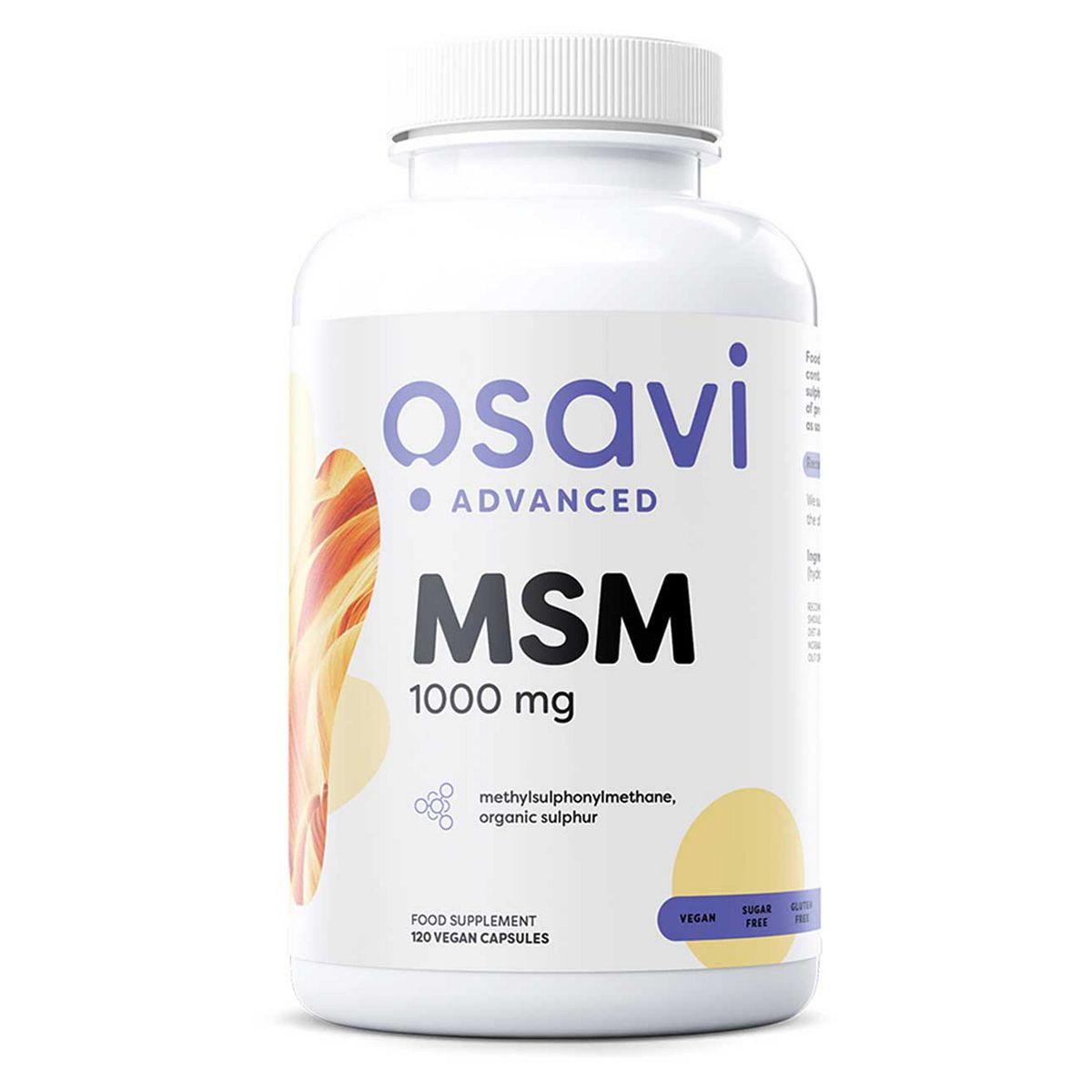 Osavi - Msm, 1000Mg 120 Vegan Capsules