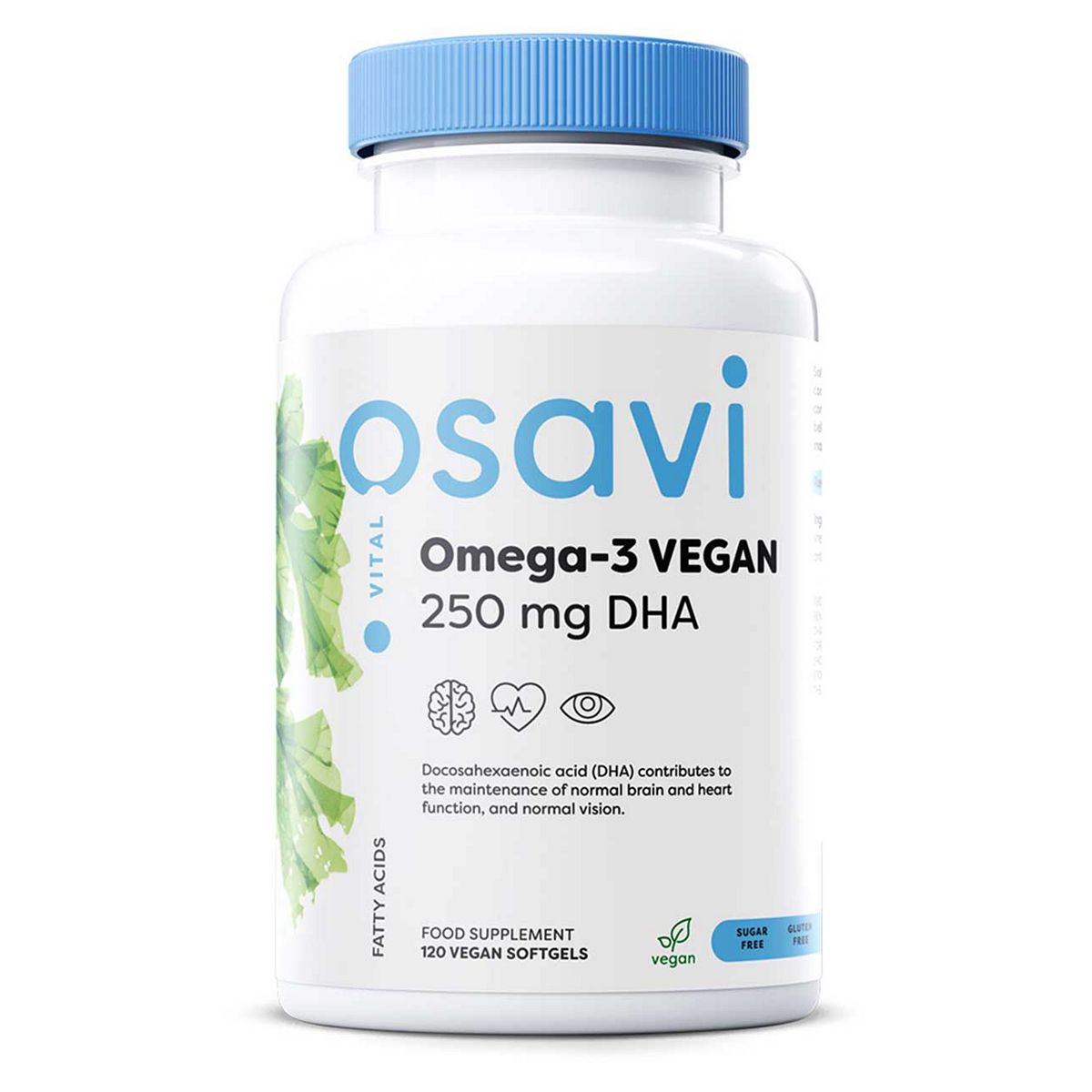 Osavi - Omega-3 Vegan, 250Mg Dha 120 Vegan Softgels