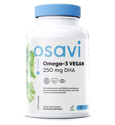 Osavi - Omega-3 Vegan, 250mg DHA - 120 Vegan Softgels