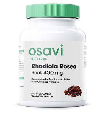 Osavi Rhodiola Rosea Root 400mg 120 Vegan Capsules