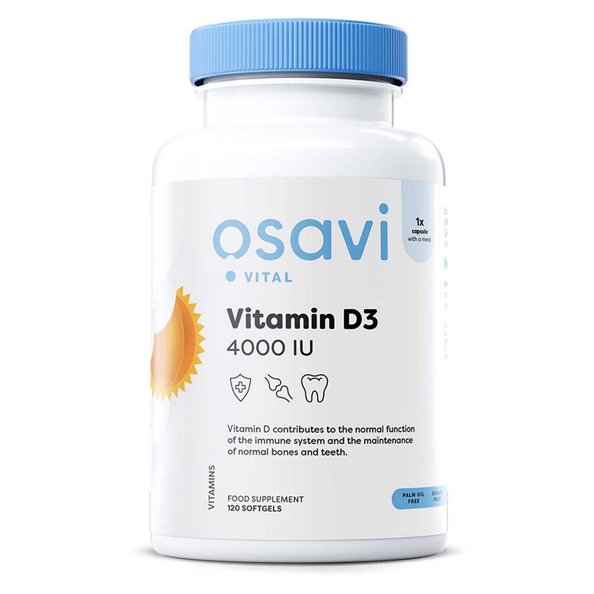 Osavi - Vitamin D3, 4000Iu 120 Softgels