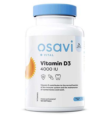 Osavi - Vitamin D3, 4000IU - 120 Softgels