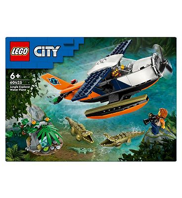 LEGO City Jungle Explorer Water Plane Toy Set