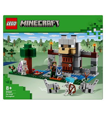 LEGO Minecraft The Wolf Stronghold Toy Set