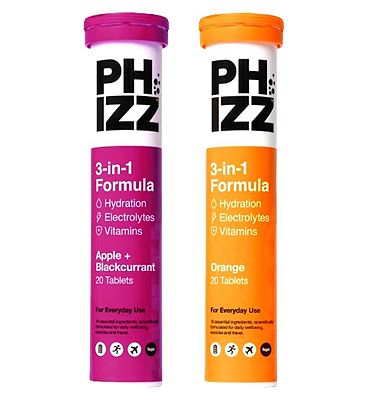 Phizz Orange and Apple & Blackcurrant 40 Tab Bundle