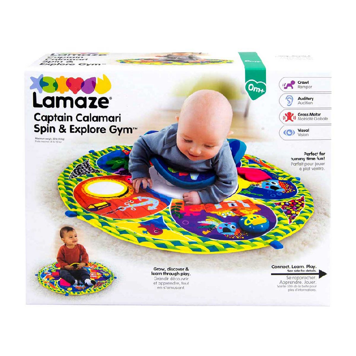 Lamaze Captain Calamari Spin & Explore Gym