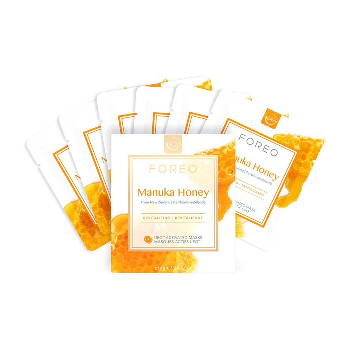 Foreo Manuka Honey Ufo™ Activated Revitalizing Face Masks For Ageing Skin
