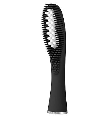 Foreo ISSA Hybrid Wave Brush Head with Medical-Grade Silicone + PBT Polymer - Black