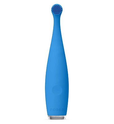 Foreo ISSA Baby Gentle Sonic Toothbrush for Babies Aged 0 to 4 - Bubble Blue Dino