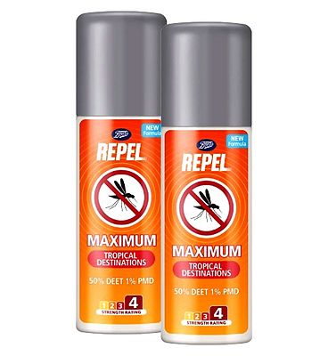 Boots Repel Max DEET & PMD Aerosol Bundle